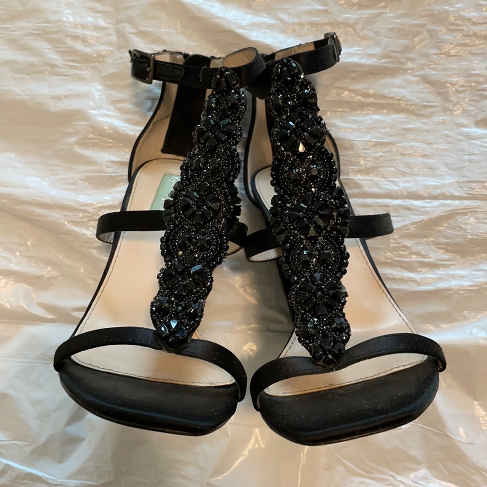 Betsey Johnson Black Heels